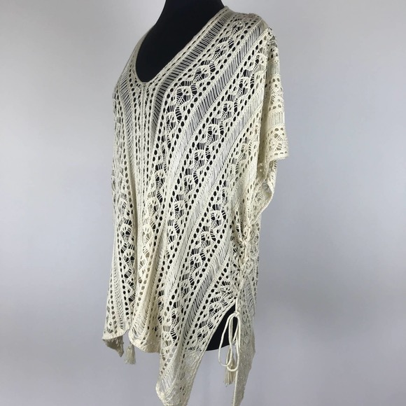 Crochet Knit Tunic Top One Size - Picture 5 of 8